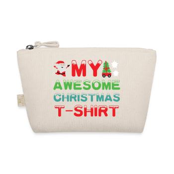Super t-shirt de Noël - Trousse biologique - nature - Devant