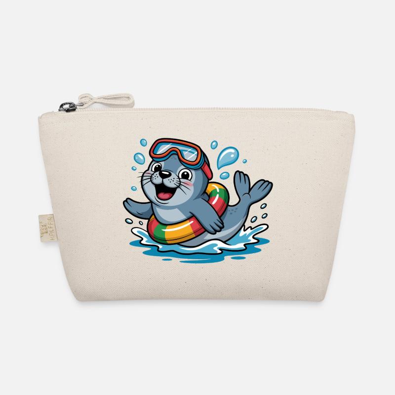 Cooler Seehund Bio-Täschchen