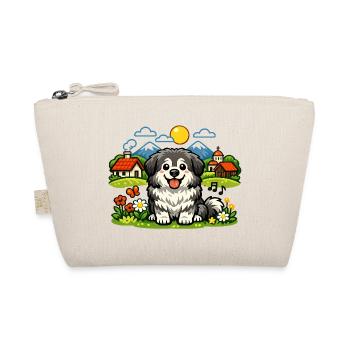 Serbien Reise Design Souvenir Balkan Urlaub - Bio-Täschchen - Natur - Vorne