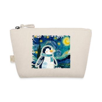 Pingouin mignon - Cadeau pour l’amoureux des manchots - Trousse biologique - nature - Devant