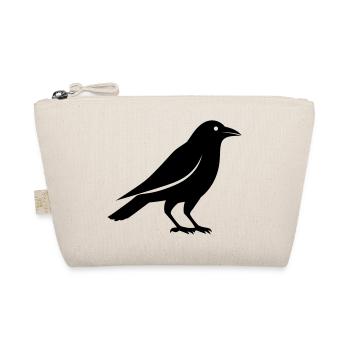 crow - Organic Pouch - nature - Front