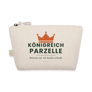 Königreich Parzelle – Kleingarten Spruch - Bio-Täschchen - Natur - Vorne