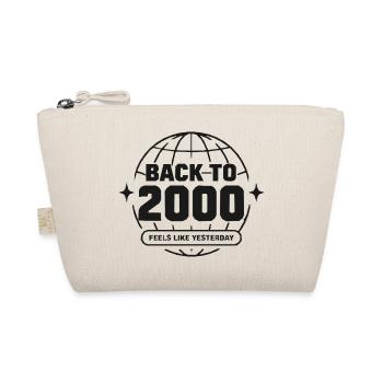 Back To 2000 Feels Like Yesterday - Bio-Täschchen - Natur - Vorne