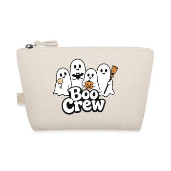Boo Crew Halloween Ghosts - Organic Pouch - nature - Front