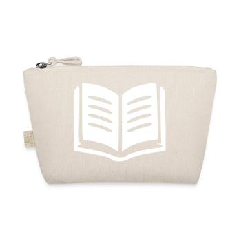 Buch Bücher lesen Geschenk - Bio-Täschchen - Natur - Vorne