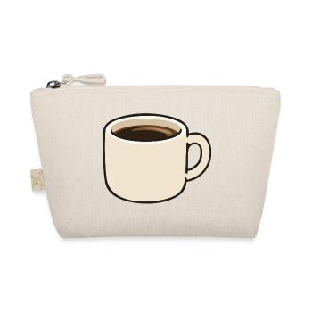 Minimalistische Kaffeetasse Cartoon-Illustration - Bio-Täschchen - Natur - Vorne