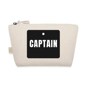 Captain - Tag Text Design for Groups - Organic Pouch - nature - Front
