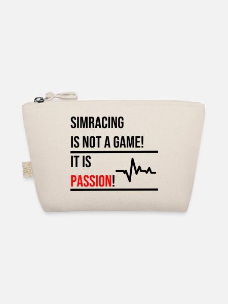 Simracing is not a Game - Bio-Täschchen - Natur