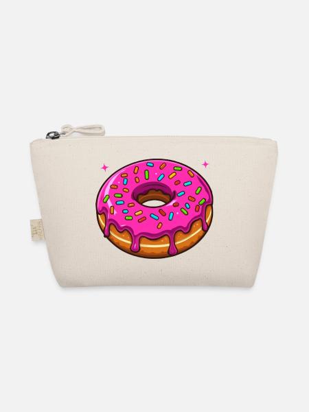 A hole full of happiness - Organic Pouch - nature