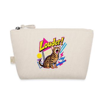 Chat perçant des années 90 de Memphis Bengal - Trousse biologique - nature - Devant
