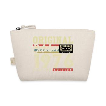 Original October 1976 – 50th Birthday Retro - Organic Pouch - nature - Front
