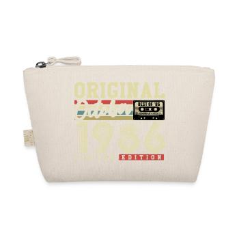 Original October 1986 – 40th Birthday Retro - Organic Pouch - nature - Front