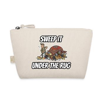 Sweep it under the carpet – lustige Idiom-Zeichentrickserie - Bio-Täschchen - Natur - Vorne