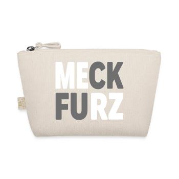 Meck Furz | Merz - nicht mein Kanzler - Bio-Täschchen - Natur - Vorne