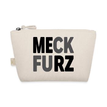Meck Furz | Merz - nicht mein Kanzler - Bio-Täschchen - Natur - Vorne