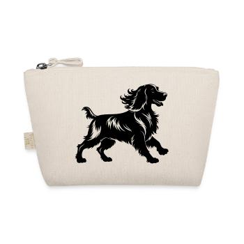 Amerikanischer Cocker Spaniel Hundegang - Bio-Täschchen - Natur - Vorne