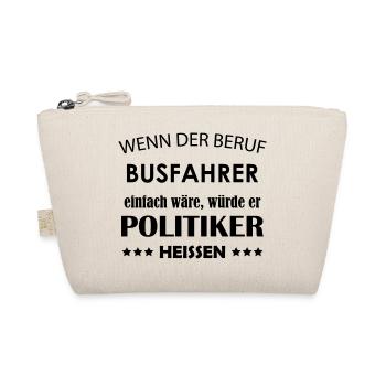 Busfahrer Spruch - Bio-Täschchen - Natur - Vorne