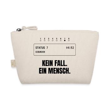 Kein Fall. Ein Mensch. Rettungsdienst - Bio-Täschchen - Natur - Vorne