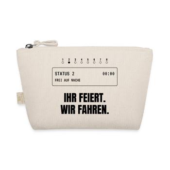 Ihr feiert. Wir fahren. Rettungsdienst - Bio-Täschchen - Natur - Vorne