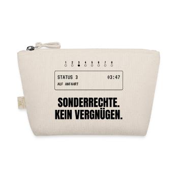 Sonderrechte. Kein Vergnügen. Rettungsdienst - Bio-Täschchen - Natur - Vorne