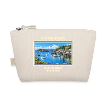 Vereinigte Staaten Bar Harbor Vintage Reisemarke - Bio-Täschchen - Natur - Vorne
