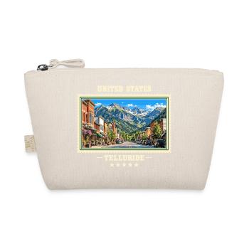 Vereinigte Staaten Telluride Vintage Reisemarke - Bio-Täschchen - Natur - Vorne