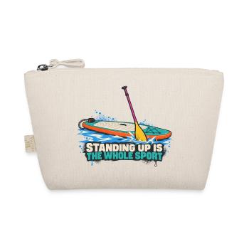 Stand Up Paddling: Ganzheitssport - Bio-Täschchen - Natur - Vorne