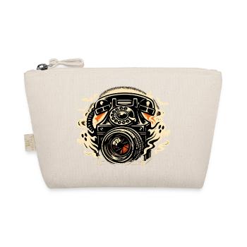 Flammenkamera Retro-Ästhetik - Bio-Täschchen - Natur - Vorne