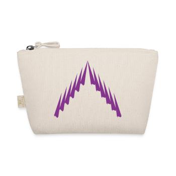 Purple Peak Geomuster - Bio-Täschchen - Natur - Vorne