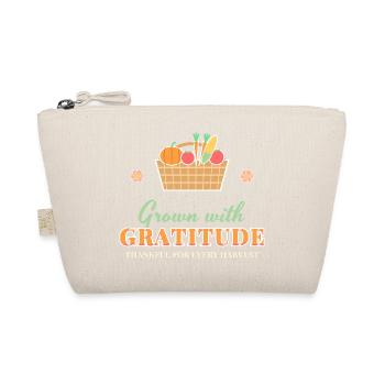 Mit Dankbarkeit angebaut Ernte im Thanksgiving-Garten - Bio-Täschchen - Natur - Vorne