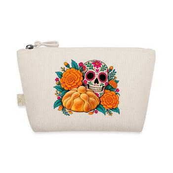 Dia De Los Muertos Opfergaben-Skelett - Bio-Täschchen - Natur - Vorne