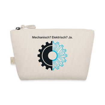 Mechanisch? Elektrisch? Ja. - Mechatroniker - Bio-Täschchen - Natur - Vorne
