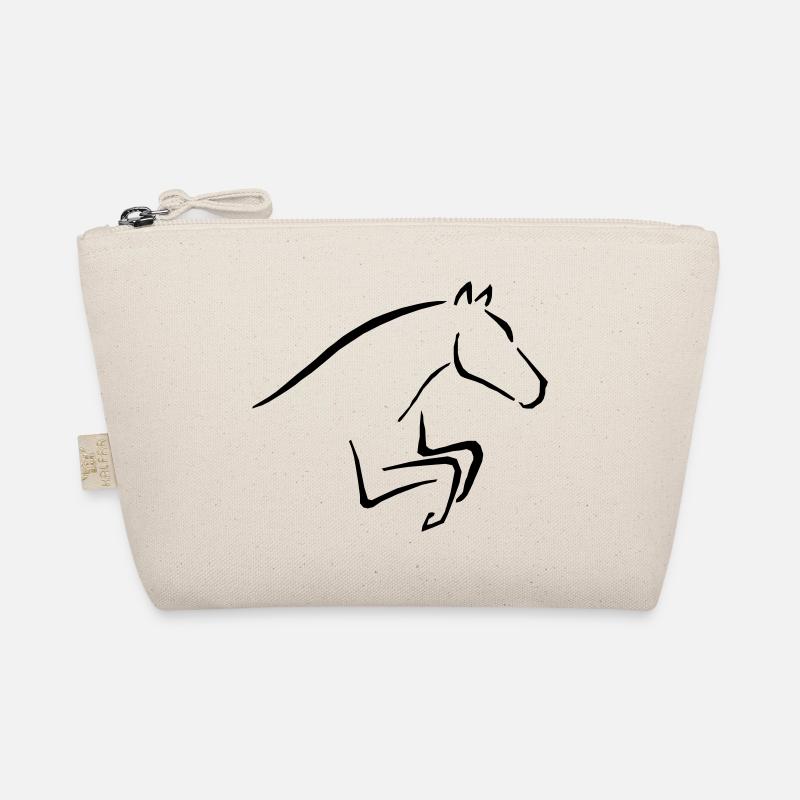 horse - Bio-Täschchen - Natur