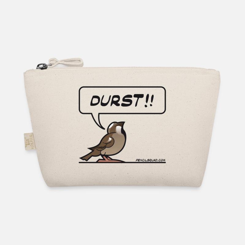 Durstiger Spatz Bio-Täschchen