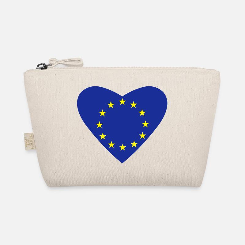 Liebe Europa - Bio-Täschchen - Natur