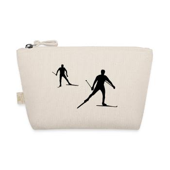 Cross-country skiing, cross-country skiing, cross-country skiing - Organic Pouch - nature - Front