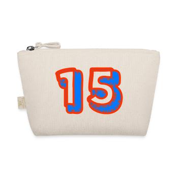 15. 15 YEARS. 15th ANNIVERSARY. 15 YEAR ANNIVERSARY. - Organic Pouch - nature - Front