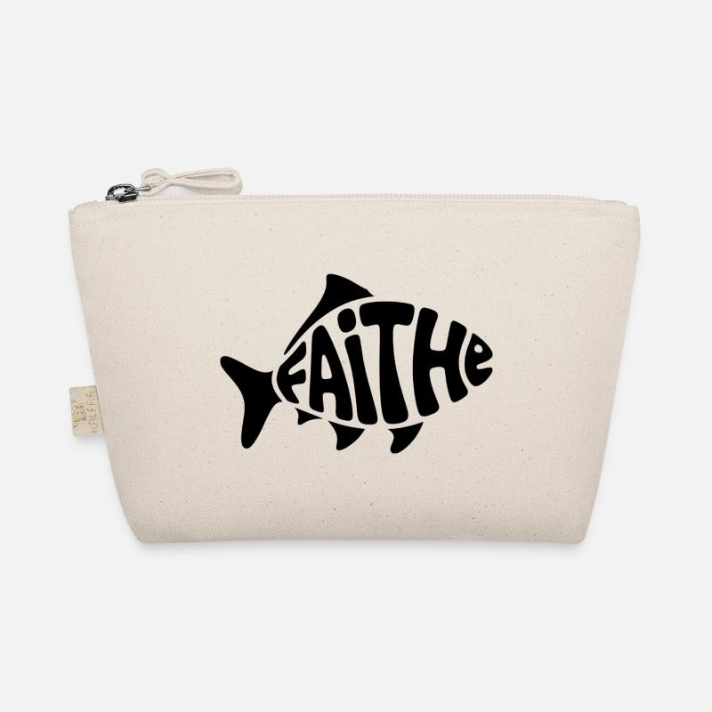 God Fish - Christian Logo Organic Pouch