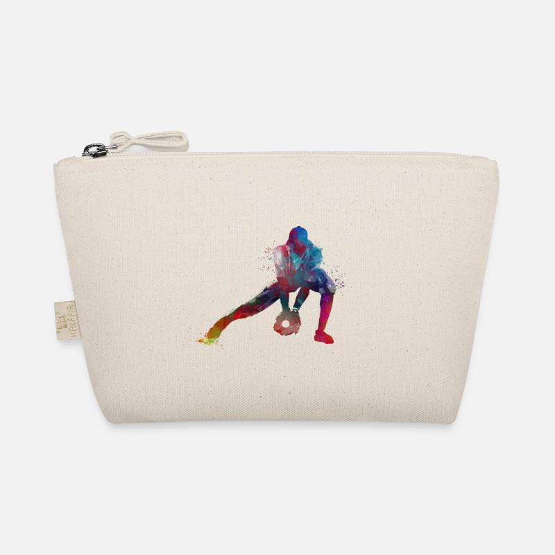 baseball player Organic Pouch