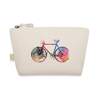 Cycling Bike sport article #cycling #sport #biking - Organic Pouch - nature - Front