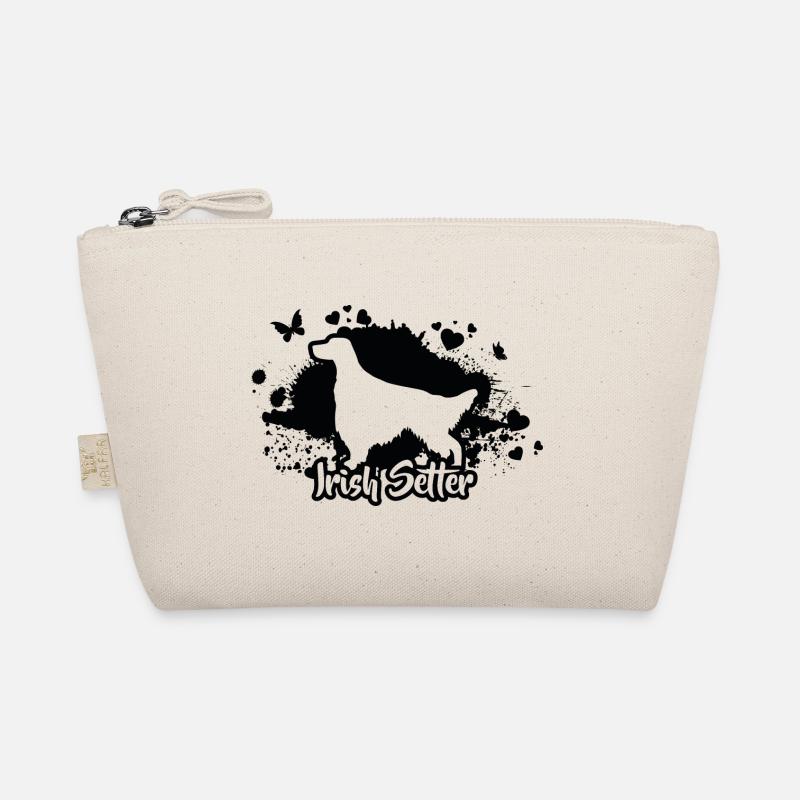 IRISH SETTER Hunde Hund Jagdhunde Wilsigns Bio-Täschchen