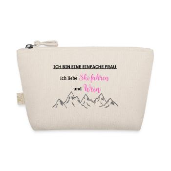 Ski fahren - Bio-Täschchen - Natur - Vorne