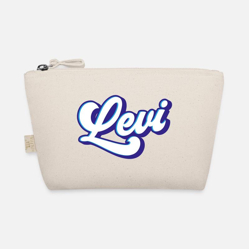 Levi | Farben änderbar - Bio-Täschchen - Natur