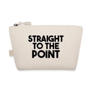 Straight to the Point - Bio-Täschchen - Natur - Vorne