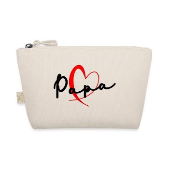 DAD. FATHER's DAY. HAPPY BIRTHDAY DAD. HAPPY BIRTHDAY - Organic Pouch - nature - Front