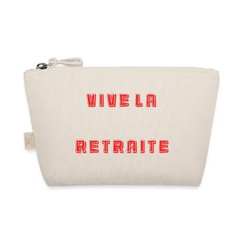 RETRAITE. RETRAITE. RETRAITEE. SENIOR. MAMIE. PAPY - Trousse biologique - nature - Devant