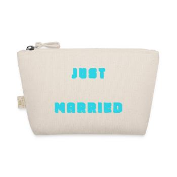 ICH HABE GERADE GEHEIRATET. Junggesellinnenabschied. VALENTINSTAG. PAAR - Bio-Täschchen - Natur - Vorne