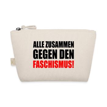 alle zusammen gegen den faschismus - Bio-Täschchen - Natur - Vorne
