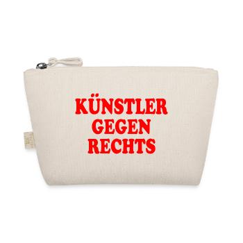 Künstler gegen rechts - Bio-Täschchen - Natur - Vorne