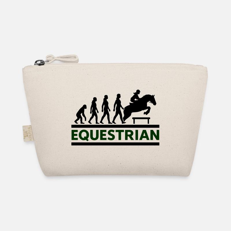 Equestrian Evolution Rider Gift Cool - Organic Pouch - nature